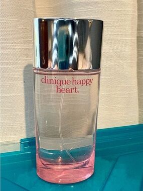 Clinique Happy Heart Perfume 3.4 fl oz nearly new women’s fragrances